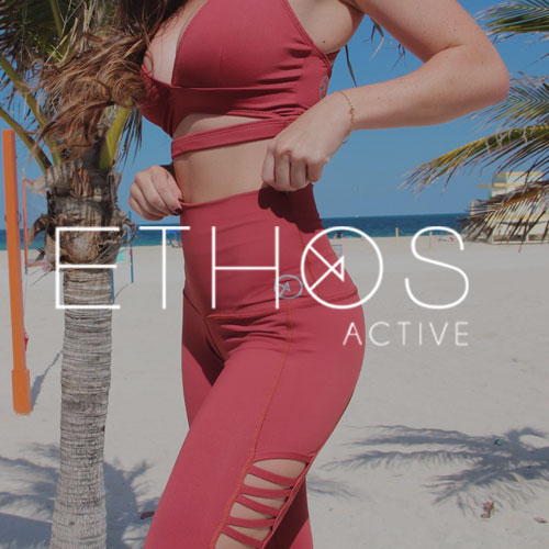 Ethos Active Brand Associated with Acenla Fashion Gym Wear